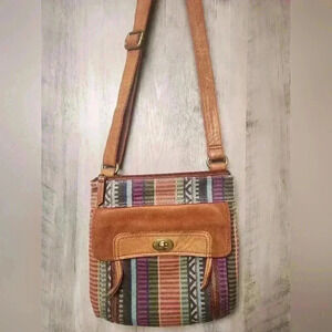 Fossil Multicolor Crossbody Bag